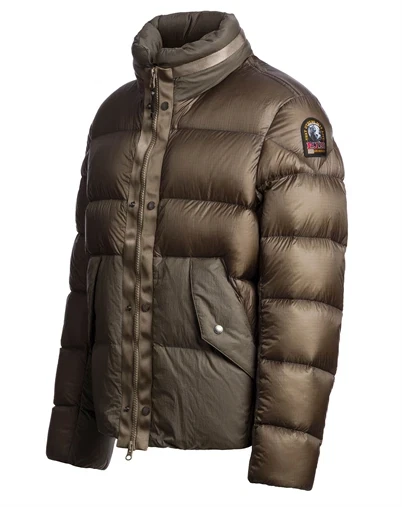 Parajumpers - Golburn Short Down Jakke - Slate Mud